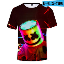 Load image into Gallery viewer, New arrival marshmallow 3D T-shirt Boy/Girl T-shirt  3D Print Casual summer Popular Fashion Cool top