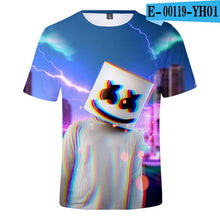 Load image into Gallery viewer, New arrival marshmallow 3D T-shirt Boy/Girl T-shirt  3D Print Casual summer Popular Fashion Cool top