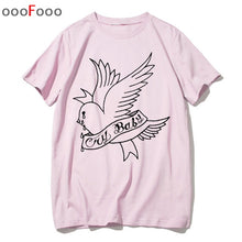 Load image into Gallery viewer, lil peep t shirt rap rapper hip hop Lil Peep. Cry Baby t-shirt tshirt top tee shirts funny tshirt men male/women Printed