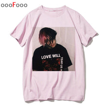 Load image into Gallery viewer, lil peep t shirt rap rapper hip hop Lil Peep. Cry Baby t-shirt tshirt top tee shirts funny tshirt men male/women Printed