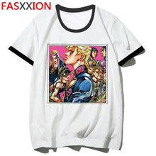 Load image into Gallery viewer, JoJo Bizarre Adventure Funny T-shirts for Man/woman Japan Anime Printed Tshirt Casual Jojo T Shirt Hip Hop Top Tees Male/female