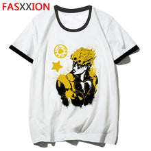 Load image into Gallery viewer, JoJo Bizarre Adventure Funny T-shirts for Man/woman Japan Anime Printed Tshirt Casual Jojo T Shirt Hip Hop Top Tees Male/female
