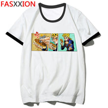 Load image into Gallery viewer, JoJo Bizarre Adventure Funny T-shirts for Man/woman Japan Anime Printed Tshirt Casual Jojo T Shirt Hip Hop Top Tees Male/female