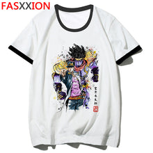 Load image into Gallery viewer, JoJo Bizarre Adventure Funny T-shirts for Man/woman Japan Anime Printed Tshirt Casual Jojo T Shirt Hip Hop Top Tees Male/female