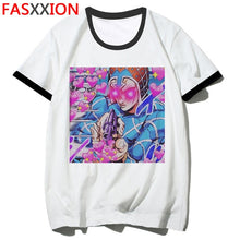 Load image into Gallery viewer, JoJo Bizarre Adventure Funny T-shirts for Man/woman Japan Anime Printed Tshirt Casual Jojo T Shirt Hip Hop Top Tees Male/female