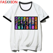 Load image into Gallery viewer, JoJo Bizarre Adventure Funny T-shirts for Man/woman Japan Anime Printed Tshirt Casual Jojo T Shirt Hip Hop Top Tees Male/female