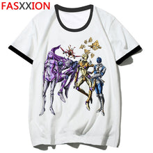 Load image into Gallery viewer, JoJo Bizarre Adventure Funny T-shirts for Man/woman Japan Anime Printed Tshirt Casual Jojo T Shirt Hip Hop Top Tees Male/female